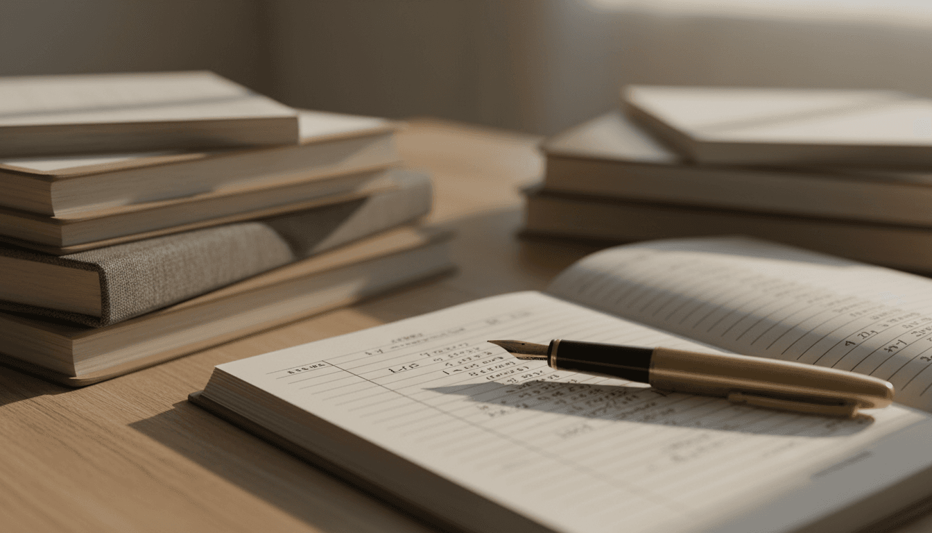 Organized financial documents and accurate accounting records